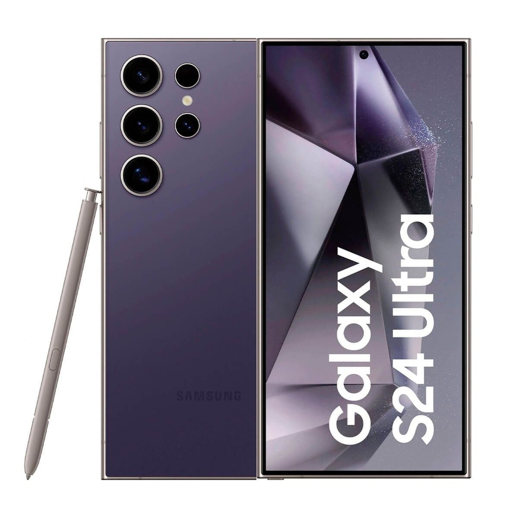 Samsung Galaxy S24 Ultra 5G (512 GB) Titanio Viola - Grado Estetico: Buono - Batteria Standard