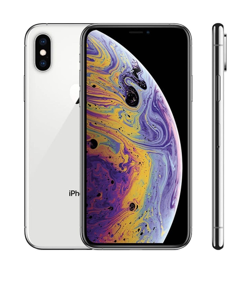 Apple iPhone XS (64 GB) Argento - Grado Estetico: Buono Plus - Batteria Oltre 85%