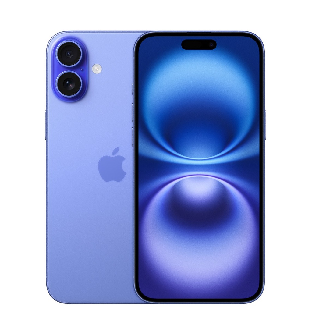 Apple iPhone 16 (256 GB) Blu Oltremare - Grado Estetico: Buono Plus - Batteria Oltre 85%