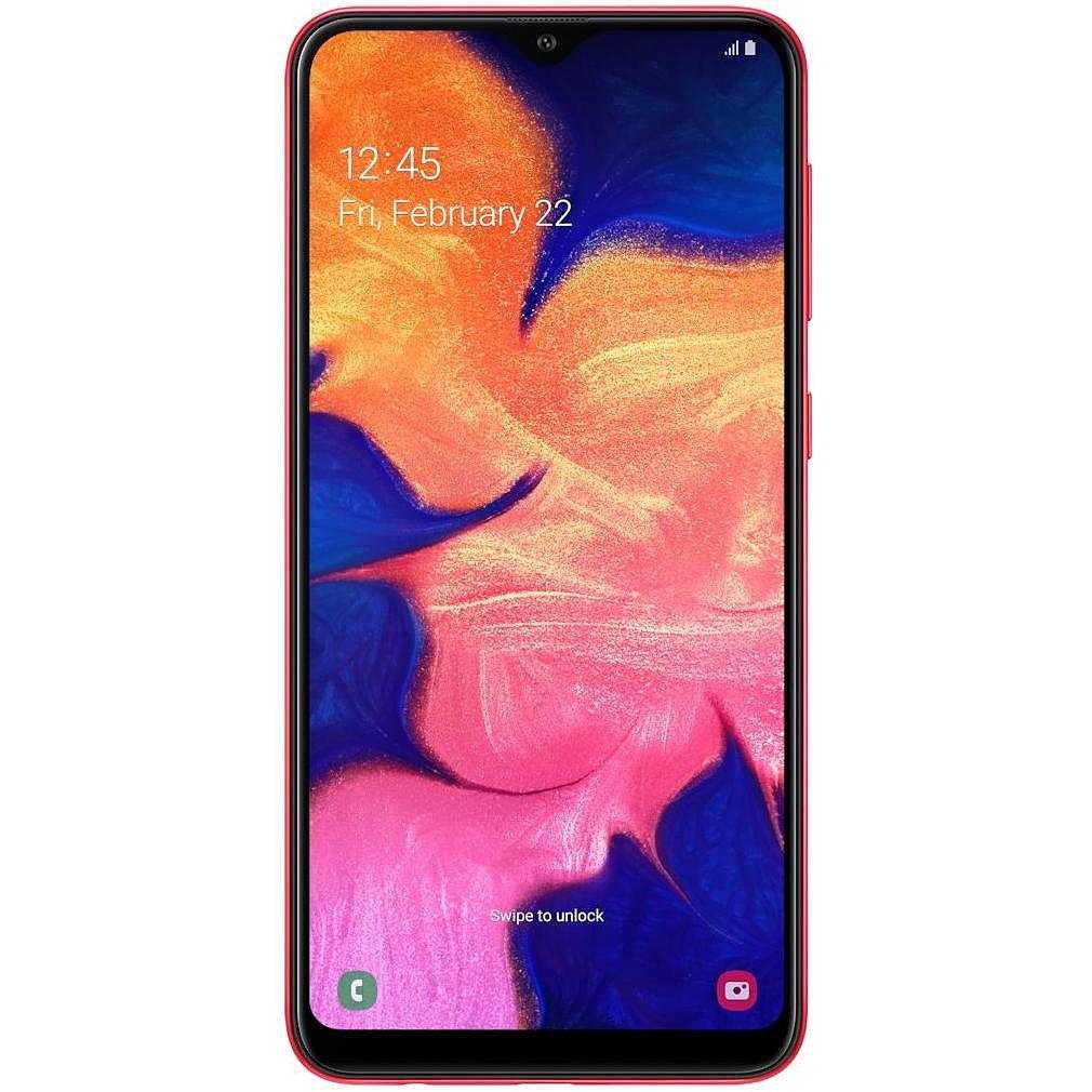 Samsung Galaxy A10 (32 GB) Rosso - Grado Estetico: Buono - Batteria Standard