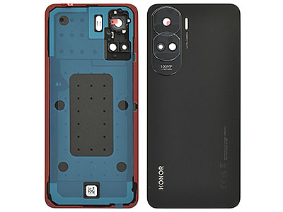 Honor HONOR 90 LITE Cover batteria + Vetrino Camera + Adesivo Midnight Black