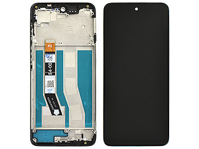 Motorola MOTO G55 5G Lcd + Touch Screen + Frame Black