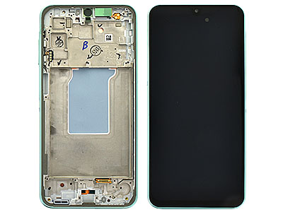 Samsung GALAXY A26 Lcd + Touchscreen + Frame + Tasti Volume Mint (ECOSTORE)