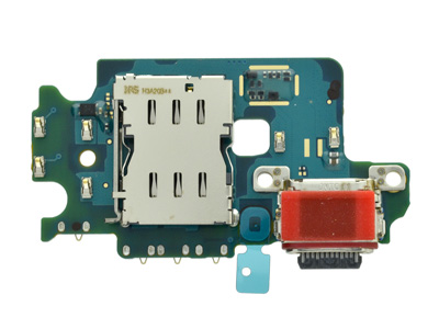 Samsung GALAXY S24 5G Sub Board + Plug In + Microfono + Lettore Sim