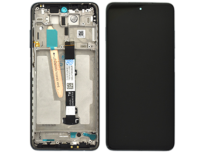 Xiaomi POCO X3 NFC Lcd + Touch Screen + Frame + Tasti Laterali Black