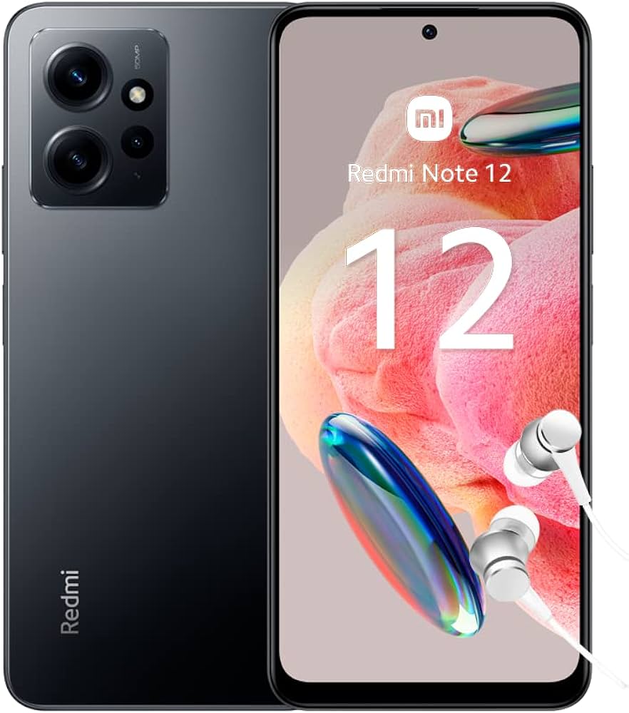 Xiaomi Redmi Note 12 (256 GB) Nero - Grado Estetico: Buono - Batteria Standard