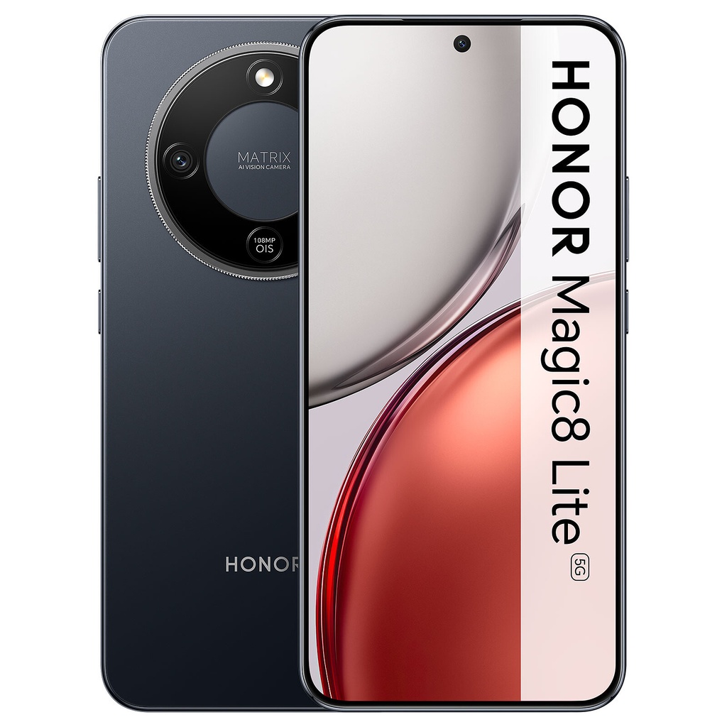 Honor Magic 8 Lite 5G (256 GB) Nero - Grado Estetico: Ottimo - Batteria Standard