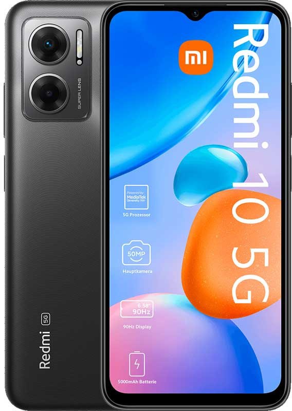 Xiaomi Redmi 10 5G (128 GB) Grafite - Grado Estetico: Ottimo - Batteria Standard