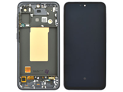Samsung GALAXY A56 Display Lcd Soft Oled Black con Frame Qualità Eccelsa-Tech Originale
