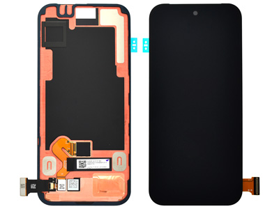 Google PIXEL 9 Lcd + Touch Screen + Lettore Impronta Black