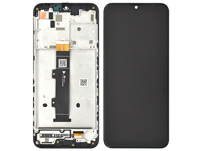 Motorola MOTO G20 Lcd + Touch Screen + Frame Black