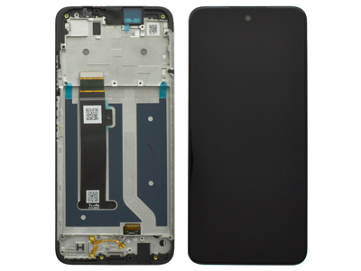 Motorola MOTO G34 5G Lcd + Touch Screen + Frame Black
