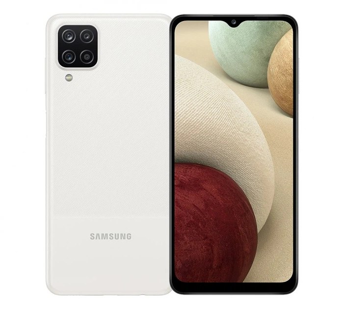 Samsung Galaxy A12 Nacho (128 GB) Bianco - Grado Estetico: Ottimo - Batteria Standard