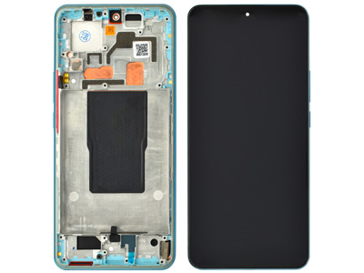 Xiaomi 12 T Lcd + Touchscreen + Frame + Tasti Laterali Blue