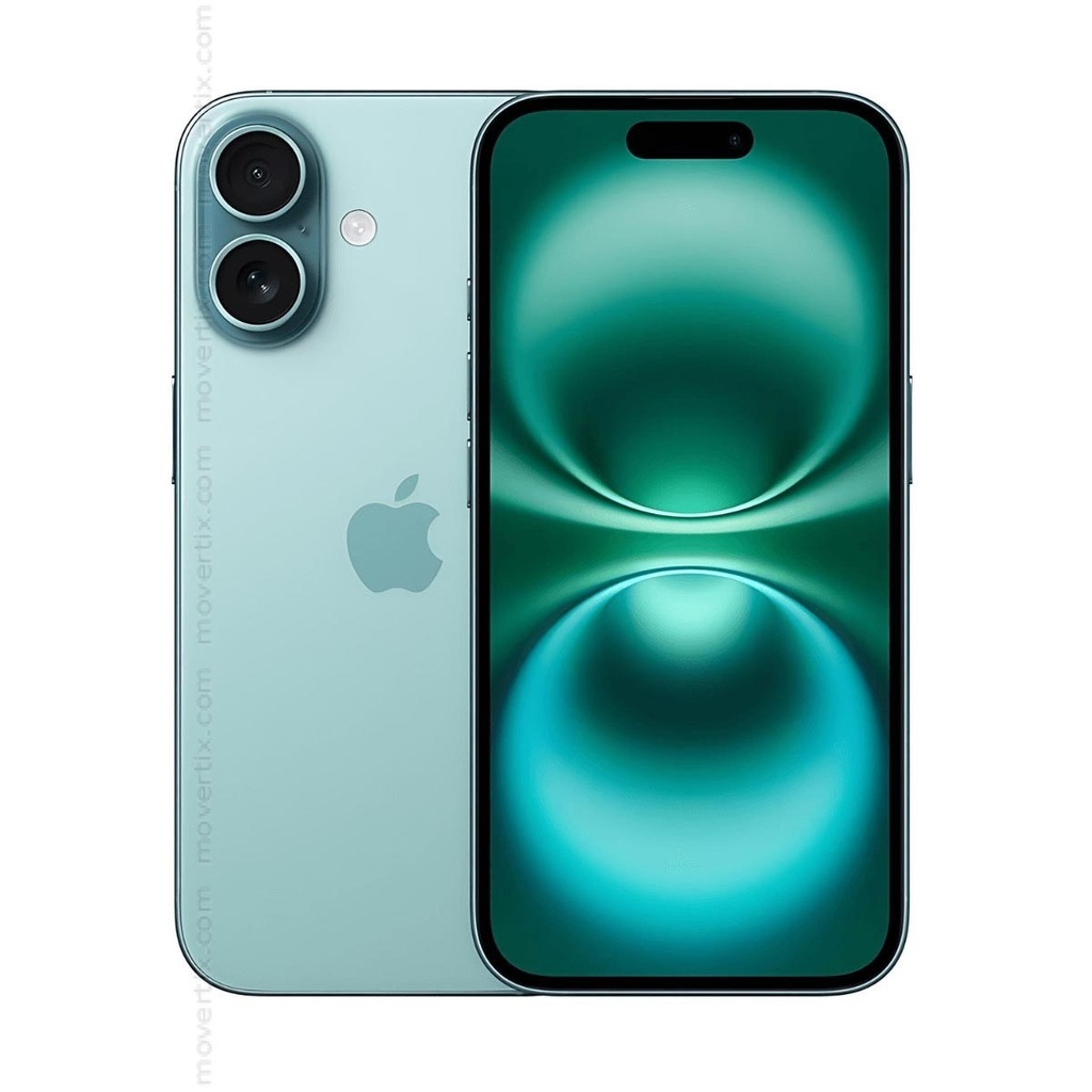 Apple iPhone 16 (128 GB) Verde Acqua - Grado Estetico: Buono - Batteria Oltre 85%