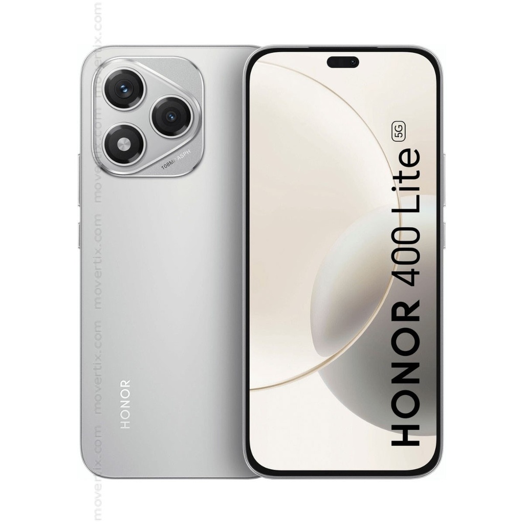 Honor 400 Lite (256 GB) Argento - Grado Estetico: Buono - Batteria Standard