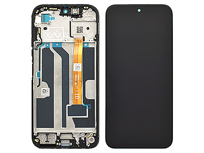 Oppo OPPO A6X Lcd + Touch Screen + Frame + Switch Tasti Laterali Black