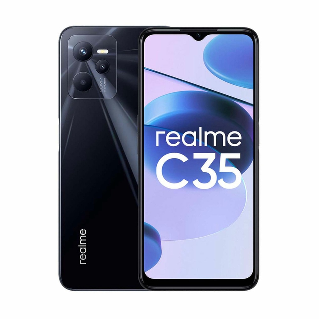 Realme C35 (128 GB) Nero - Grado Estetico: Buono - Batteria Standard