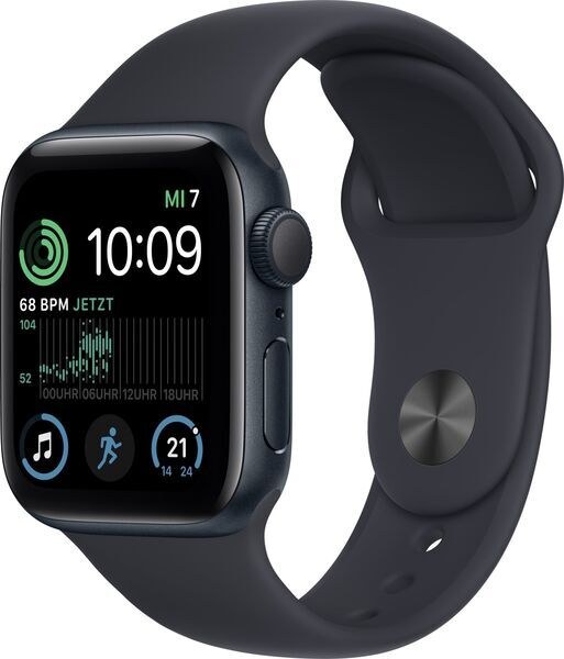 Apple Watch Series SE 2022 GPS 40mm (32 GB) Mezzanotte - Grado Estetico: Buono - Batteria Standard