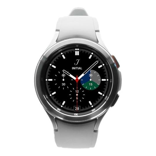 Samsung Galaxy Watch 4 Classic GPS 46mm (16 GB) Argento - Grado Estetico: Buono - Batteria Standard