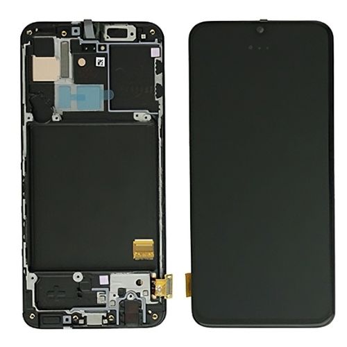 Samsung Galaxy A40 Service Pack LCD + Touchscreen + Frame Nero GH82 - 19672A