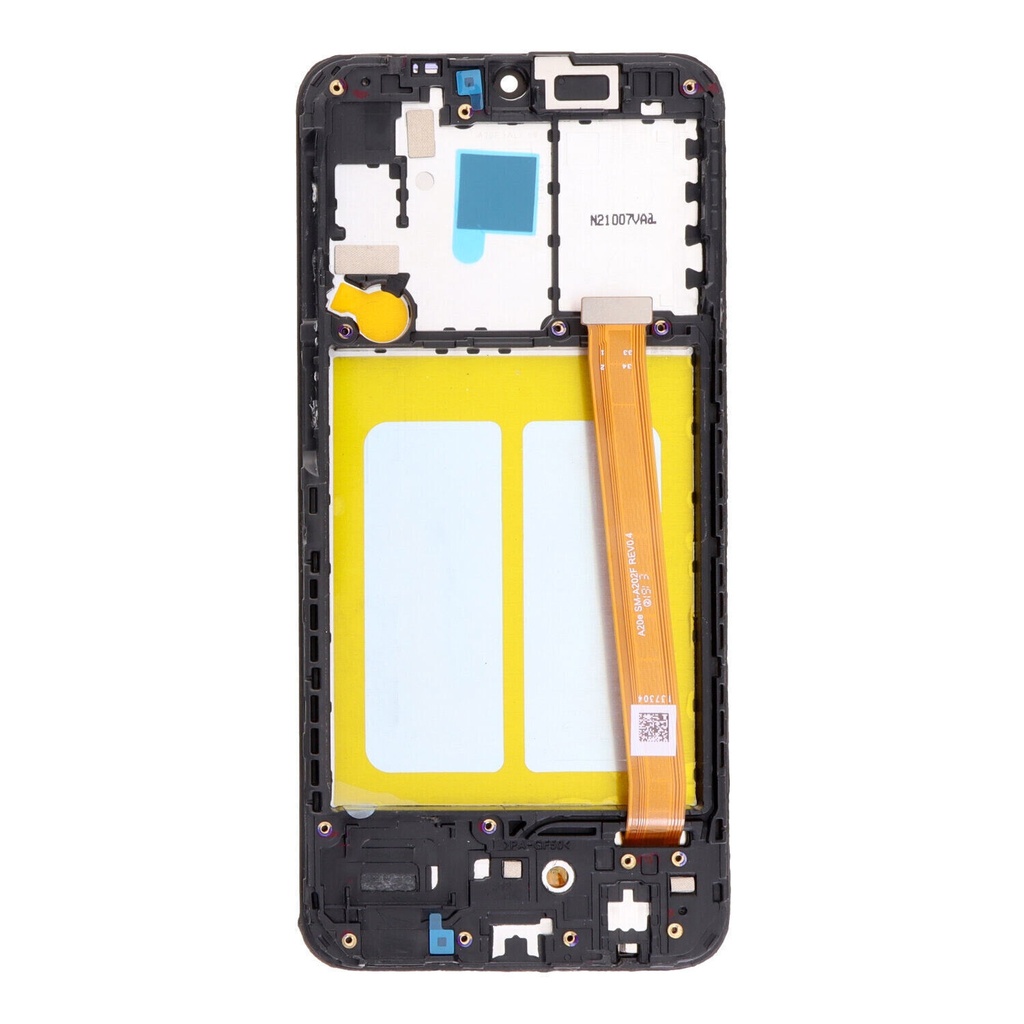 Samsung Galaxy A20E Service Pack LCD + Touchscreen + Frame Nero GH82 - 20186A