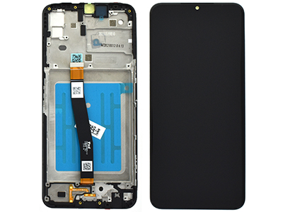 Samsung Galaxy A22 5G LCD + Touchscreen + Frame Nero(ECOSTORE)
