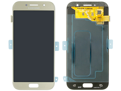 Samsung Galaxy A5 2017 - Display Touch Oro Originale GH97 - 19733B