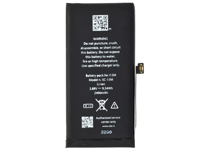 Apple iPhone 13 Mini - Batteria