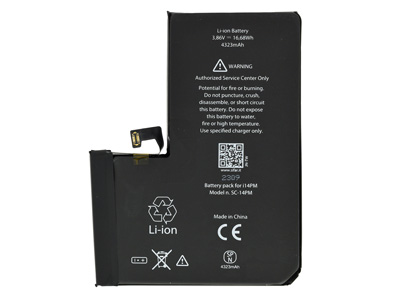 Apple iPhone 14 Pro Max - Batteria