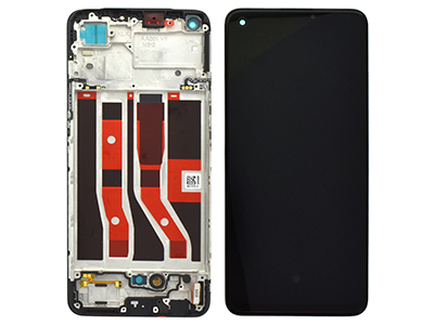 Oppo A74 LCD + Touchscreen + Frame + Switch Tasti - Nero(ECOSTORE)
