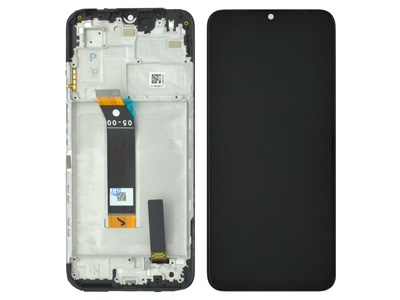 Xiaomi Redmi 10 5G Lcd + Touch Screen + Frame + Swich Tasti Laterali - COMPATIBILE