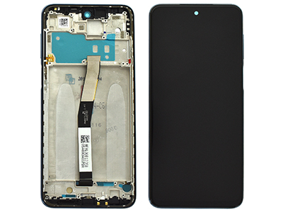 Xiaomi Redmi Note 9 Pro Service Pack LCD + Touch Screen + Frame - Interstellar Grey