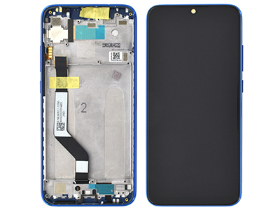 Xiaomi Redmi Note 7  LCD + Touch Screen + Frame + Tasti Laterali Black - 5610100140C7 (ECOSTORE)