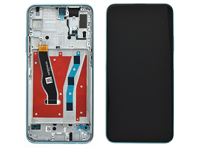 Samsung Galaxy S21 Ultra Service Pack LCD + Touchscreen + Batteria + Tasti Laterali - Phantom Black GH82 - 24925A