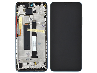 [XRM10TLDSPGO] Xiaomi MI 10 T Lite LCD + Touchscreen + Frame + Tasti Laterali + Vibrazione Pearl Grey