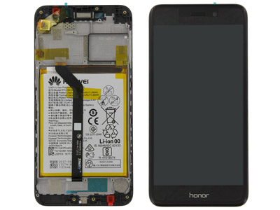 [HWH6CPDSON] Honor Honor 6C Pro LCD + Touchscreen + Batteria + Frame Nero