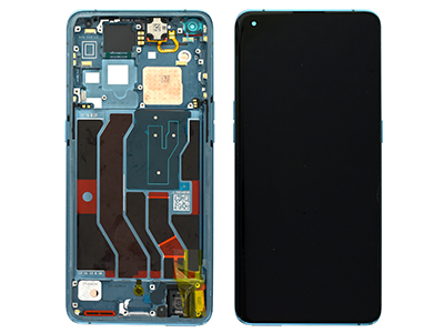 [OPFX3PDSOB] Oppo X3 Pro LCD + Touchscreen + Frame Blu