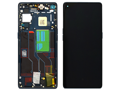 [OPFX3NDSON] Oppo Find X3 Neo LCD + Touchscreen + Frame + Tasti Laterali + Vibrazione + Altoparlante Black