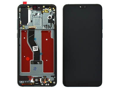 [HWP20PDSB] Huawei P20 Pro LCD + Touch screen + Frame + Tasti Laterali Blu