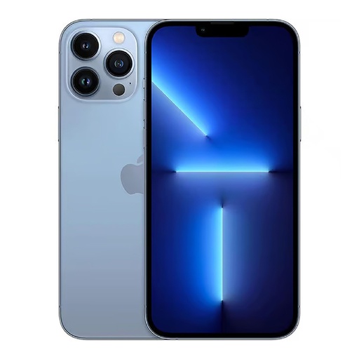 [APPIP13PRMX256ZZRRSRR31] Apple iPhone 13 Pro Max (256 GB) Azzurro Sierra - Grado Estetico: Buono - Batteria Nuova
