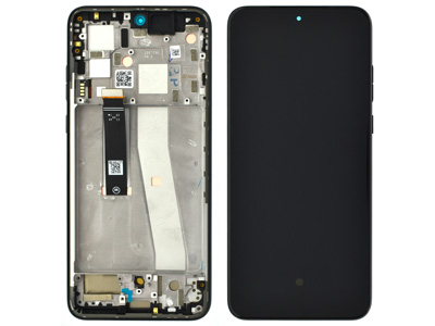 [MTE30NDSON] Motorola Moto EDGE30 Neo LCD + Touch Screen + Frame + Tasti Laterali Black Onyx