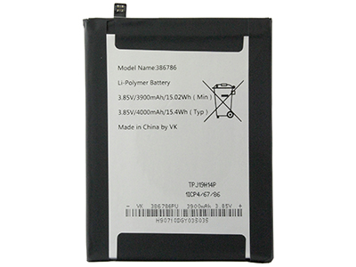 [WKY80BTO] Wiko Y80 Batteria Originale