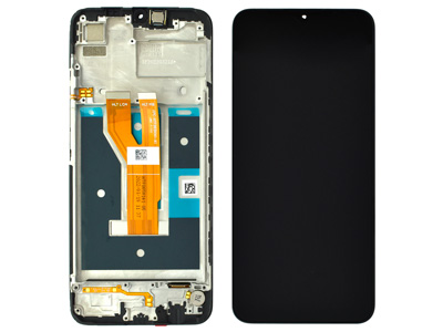 [RLC1120DSNO] Realme C11 2020 LCD + Touchscreen + Frame + Switch Tasti Laterali + Vibrazione Black