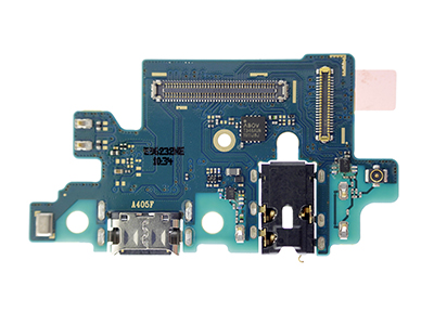 [SGA400CRO] Samsung Galaxy A40 Sub Board + Plug In + Jack Audio + Microfono