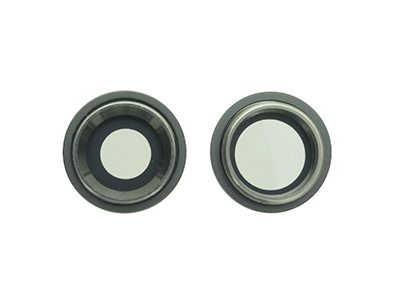 [IP0011CCNC] Apple iPhone 11 Cover Camera + Vetrino + Frame Nero Kit 2 pz.