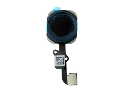 [IP0006TFNC] Apple iPhone 6 Tasto Joystick Esterno + Flat Cable ottima qualita per vers. Nero No Lettore d'ImPronta