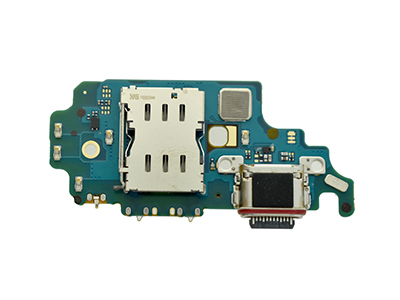 [SGS21UCRO] Samsung Galaxy S21 Ultra Sub Board + Plug In + Microfono + Lettore Sim