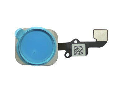 [IP0006TFBC] Apple iPhone 6 Tasto Joystick Esterno + Flat Cable ottima qualità per Vers. Bianco No Lettore d'ImPronta