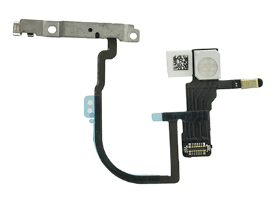 [IPXSMAFCC] Apple iPhone XS Max Flat Cable + Switch Tasto Power + Flash + Microfono No Logo